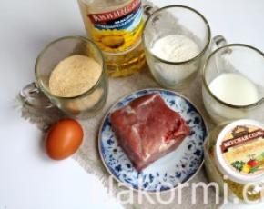Венский шницель из свинины Пошаговый фото-рецепт приготовления